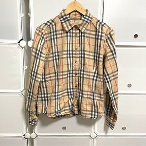 Burberry London women’s button down shirt